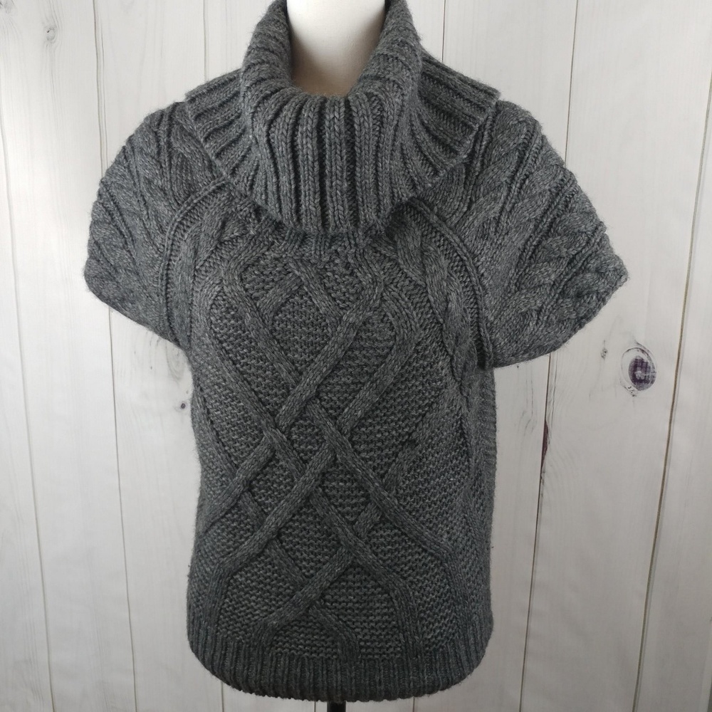 *sold Ann Taylor LOFT Womens Turtle Neck Wool - Picture 1 of 7